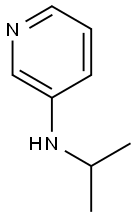 N-(propan-2-yl)pyridin-3-amine Struktur