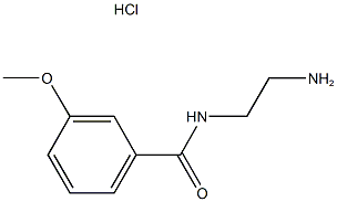 N-(2-AMINOETHYL)-3-METHOXYBENZAMIDE HYDROCHLORIDE Struktur