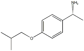 (1R)-1-(4-ISOBUTOXYPHENYL)ETHANAMINE Struktur