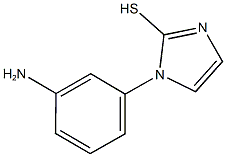 1-(3-AMINOPHENYL)-1H-IMIDAZOLE-2-THIOL Struktur