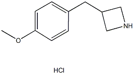 3-(4-METHOXYBENZYL)AZETIDINE HYDROCHLORIDE Struktur