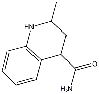 2-METHYL-1,2,3,4-TETRAHYDROQUINOLINE-4-CARBOXAMIDE Struktur