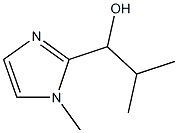 2-methyl-1-(1-methyl-1H-imidazol-2-yl)propan-1-ol Struktur