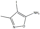 4-iodo-3-methylisoxazol-5-amine Struktur