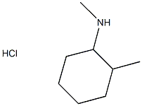 N,2-dimethylcyclohexanamine hydrochloride Struktur