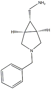 [(1R,5S)-3-benzyl-3-azabicyclo[3.1.0]hex-6-yl]methylamine Struktur