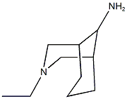 3-ethyl-3-azabicyclo[3.3.1]nonan-9-amine Struktur