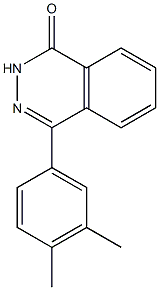 4-(3,4-dimethylphenyl)-1,2-dihydrophthalazin-1-one Struktur