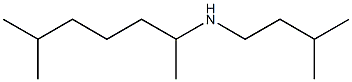 (3-methylbutyl)(6-methylheptan-2-yl)amine Struktur