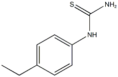 (4-ethylphenyl)thiourea Struktur