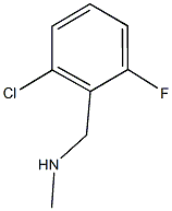 [(2-chloro-6-fluorophenyl)methyl](methyl)amine Struktur