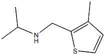 [(3-methylthiophen-2-yl)methyl](propan-2-yl)amine Struktur