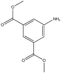 1,3-dimethyl 5-aminobenzene-1,3-dicarboxylate Struktur