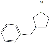 1-benzylpyrrolidine-3-thiol Struktur