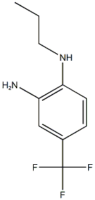 1-N-propyl-4-(trifluoromethyl)benzene-1,2-diamine Struktur