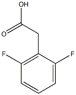 2-(2,6-difluorophenyl)acetic acid Struktur