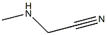 2-(methylamino)acetonitrile Struktur