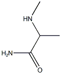 2-(methylamino)propanamide Struktur