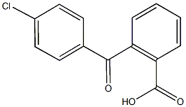 2-[(4-chlorophenyl)carbonyl]benzoic acid Struktur