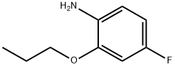 4-fluoro-2-propoxyaniline Struktur