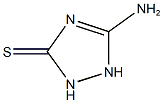 5-amino-2,3-dihydro-1H-1,2,4-triazole-3-thione Struktur