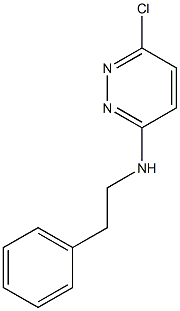 6-chloro-N-(2-phenylethyl)pyridazin-3-amine Struktur