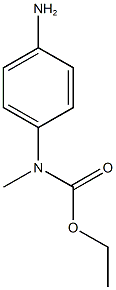 ethyl N-(4-aminophenyl)-N-methylcarbamate Struktur