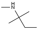 methyl(2-methylbutan-2-yl)amine Struktur