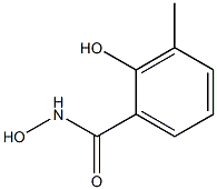 N,2-dihydroxy-3-methylbenzamide Struktur