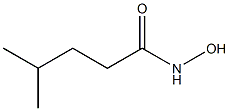 N-hydroxy-4-methylpentanamide Struktur