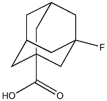 5-Fluoroadamantane-1-carboxylic acid Struktur