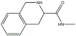 N-METHYL-1,2,3,4-TETRAHYDROISOQUINOLINE-3-CARBOXAMIDE Struktur