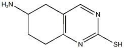 6-AMINO-5,6,7,8-TETRAHYDROQUINAZOLINE-2-THIOL Struktur