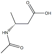 (3R)-3-(ACETYLAMINO)BUTANOIC ACID Struktur