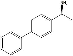 (1S)-1-(1,1''-BIPHENYL-4-YL)ETHANAMINE Struktur