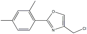 4-(CHLOROMETHYL)-2-(2,4-DIMETHYLPHENYL)-1,3-OXAZOLE Struktur