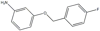 3-[(4-FLUOROBENZYL)OXY]ANILINE Struktur