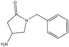 4-AMINO-1-BENZYLPYRROLIDIN-2-ONE Struktur