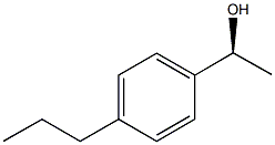 (1S)-1-(4-PROPYLPHENYL)ETHANOL Struktur