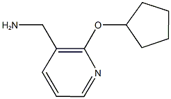 [2-(cyclopentyloxy)pyridin-3-yl]methylamine Struktur