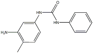 N-(3-amino-4-methylphenyl)-N'-phenylurea Struktur