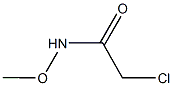 2-chloro-N-methoxyacetamide Struktur