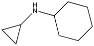 N-cyclohexyl-N-cyclopropylamine Struktur