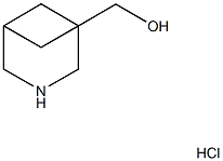 3-azabicyclo[3.1.1]hept-1-ylmethanol hydrochloride Struktur