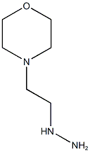 4-(2-hydrazinylethyl)morpholine Struktur