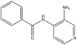 N-(3-aminopyridin-4-yl)benzamide Struktur