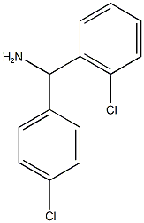 (2-chlorophenyl)(4-chlorophenyl)methanamine Struktur