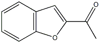 1-(1-benzofuran-2-yl)ethan-1-one Struktur