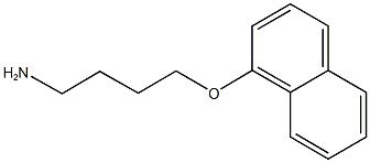 1-(4-aminobutoxy)naphthalene Struktur