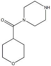 1-(oxan-4-ylcarbonyl)piperazine Struktur